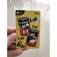 Mickey Mouse can lah ezlink card