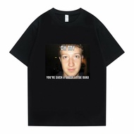 2025 gift for friends waffle shirt xs-3xl Oh My Youre Such A Sussy Little Baka Funny Mark Zuckerberg