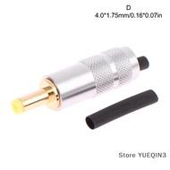 Store YUEQIN3 1 chiếc giắc cắm điện DC mạ đồng vàng 5.5x2.5/5.5x2.1 đầu nối đực