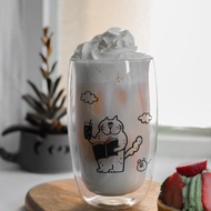 歲月靜好 雙層 隔熱玻璃杯