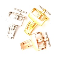Substitute AP Buckle Stainless Steel Belt Buckle Royal Oak Tape Single Folding Buckle Silver Gold Ro