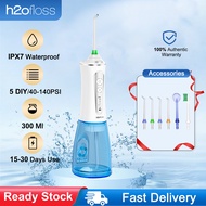 Máy Tăm Nước H2ofloss HF-P11 Máy Tăm Nước Cầm Tay với 6 Đầu Vòi 5 Chế độ IPX7 chống thấm Oral Irriga