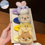 YANGWEN Zootopia Peripheral Clip Cute Doll Judi Nick SingleSided Latest Popular Cartoon Cute Hairpin