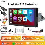 🔥[SPECIAL OFFER]🔥2G+32G 7 Inch Autoradio Carplay 1 Din Android Auto Car Radio GPS for Universal Stereo Multimedia Player