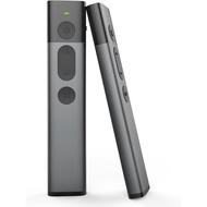 Presentation Clickers for PowerPoint, Rechargeable Aluminum Wireless Presenter Clicker Remote for Ma