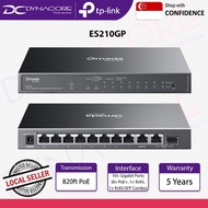 TP-Link ES210GP Omada 10-Port Gigabit Easy Managed Switch with 8-Port PoE+