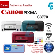 Canon PIXMA G3770 Wireless Refillable Ink Tank Printer with Low-Cost Printing (Print, Scan, Copy)