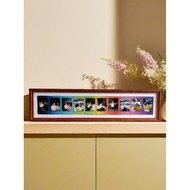 Photo Frame Rainbow Long Strip 8E0S Solid Wood Polaroid Customized Table Dedicated Photo Paper Wall 