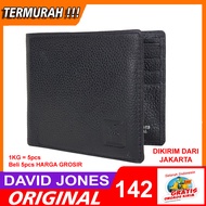 Dompet Pria David Jones - Dompet Tidur David Jones - Dompet Kulit Asli David Jones - Dompet Pendek D