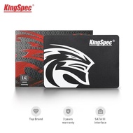 KingSpec SSD ดิสก์ 2.5 SATA III ฮาร์ดไดรฟ์ 128GB 240GB 512GB 1TB hd SSD Solid State Drive 120gb 120 240 gb 480gb แล็ปท็อป sdd