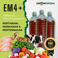 EM4+ Effective Microorganisms untuk Pertanian, Perikanan & Penternakan