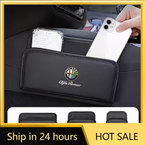 Car Sticker Alfa Romeo Multifunction Car Organizers Pocket Bags Auto Accessories For Alfa Romeo Giul