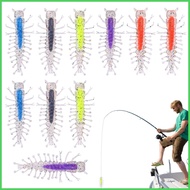 Bass Lures Freshwater 10pcs Soft Centipede Multipurpose Elastic Natural Walking Action Fishing Lures For tdesg tdesg