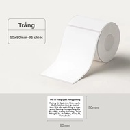 Niimbot B1 Trắng Keo Chống Thấm Nước Miếng Dán Giấy B21 Mini Di Động Máy In Nhiệt Chống Dầu Máy In N