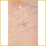 ∈ ❦ ◎ TALA by Kyla Diamond Heart Inspired Ring Stainless Steel Hypoallergenic with Gift box Set