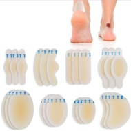 【CW】 10PC Foot Heel Blister Sticker Adhesive Hydrocolloid Gel Plaster Cushions Prevents Rubbing Pads