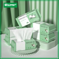 Disposable Cleansing Towel Natural Material Non-irritating Soft Cotton Wet And Dry Use Face Towel Ho