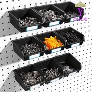YOUCE Pegboard Hooks, PP Pegboard Bins, Pegboard Box