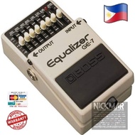 BOSS GE-7 EQUALIZER PEDAL