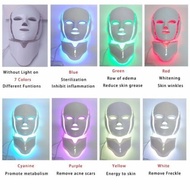 OSPA - 7 Colors Light Photon Electric LED Facial Mask Skin PDT Rejuvenation Anti Acne Wrinkle