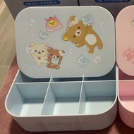 (包順豐櫃) Rilakkuma 鬆弛熊 鏡盒 化妝盒 收納盒 首飾盒 連鏡 精品 公仔 拉拉熊 輕鬆熊 海洋 一番賞 D賞 2024 San-X