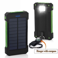 [✅LOCAL]Solar Charger Power Bank 18W Power Delivery (PD), QC 3.0 Portable  Charger 10W/7.5W/5W with 4 Outputs 20000mah
