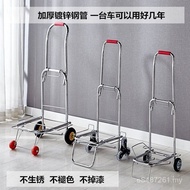 Trailer European Convenient Folding Trolley Cart Climbing Stairs Luggage Cart Shopping Cart Clearing
