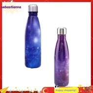 2 Pcs Double Walled Vacuum Water Bottle - Vacuum Insulated Double Wall 18/8 Stainless Steel  & Blue