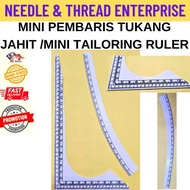 MINI SEWING RULER MINI TAILORING RULER L & CURVED RULER /TAILORING RULER SCALE RULER PVC SCALE RULER