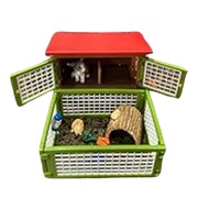 Farm World Bunny Playpen Toy Set