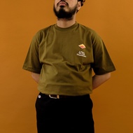 HIJAU One-c347 Men's T-Shirt Short Sleeve Green Color T006