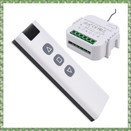 Tuya Smart Life WiFi 433Mhz Blind Curtain Switch with Remote for Electric Roller Shutter Control 1RE