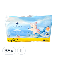 hoppi 拉拉褲/尿布  L  38片