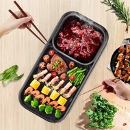 Panggang 2 In 1 Shabu Electric Grill Elektrik Panci Suki Hotpot Kuah