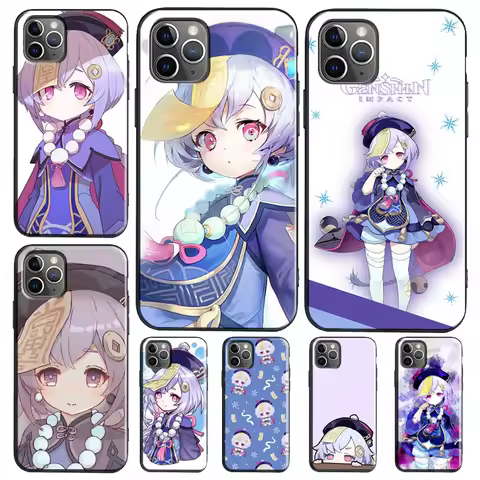 Genshin Impact Qiqi Case For Honor Magic 7 Lite 6 8 Pro Honor 400 200 70 90 X8c X8b X9a X9b X9c X9d 