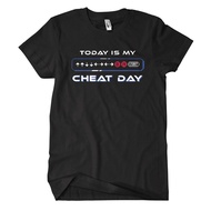 Cheat Day Tshirt Cult Fun Console Mario Zelda Gambling Game Lan Party Gaming