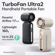 Ultra Powerful Mini Fan 17m/s Strong Wind Portable Handheld Fan 25H Battery Lightweight USB Recharge