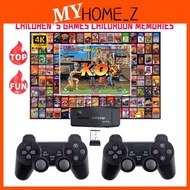MYHZ_ Portable 4K TV Video Game Console With 2.4G Wireless Controller Family Video Game Console With