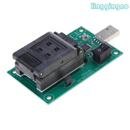 RR Popular Emmc153 169 Flip Chip to USB Test Stand Chip Data Recovery Library