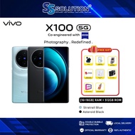 Vivo X100 5G Smartphone(16+16GB Extended RAM + 512GB ROM)| 6.78" 120 Hz AMOLED Display | MediaTek Dimensity 9300 | 120W FlashCharge