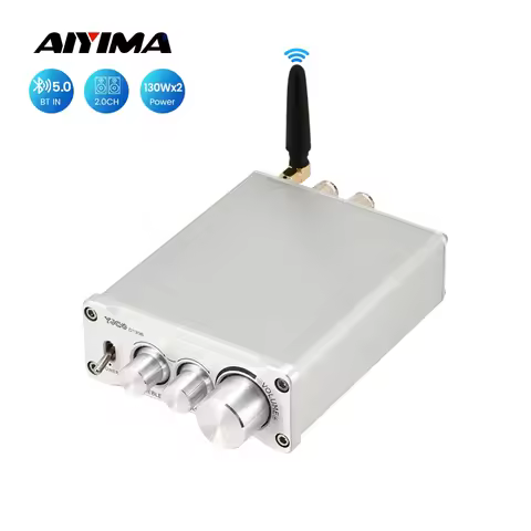 AIYIMA TPA3250 Bluetooth Amplifiers HIFI Power Amplifier Digital Amp 2.0 Channel Stereo Speaker Home