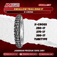 SWALLOW TRAIL X-CROSS TIRES Ring 17 250-17 275-17 300-17 NON-TUBELESS