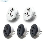 EXPEN Power Plug Adapter EU Plug Converter Universal 16A 250V Europe Plug AU UK CN US To EU Europe P