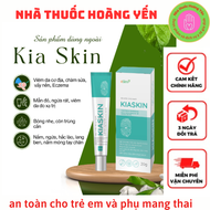 Kem bôi hỗ trợ viêm da vẩy nến chàm ngứa dị ứng - Kem bôi chống ngứa- Kiaskin. an toàn cho phụ nữ tr