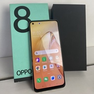 Oppo Reno8 8GB 256GB 6.4" 50MP Cam Android Bekas Second Like New