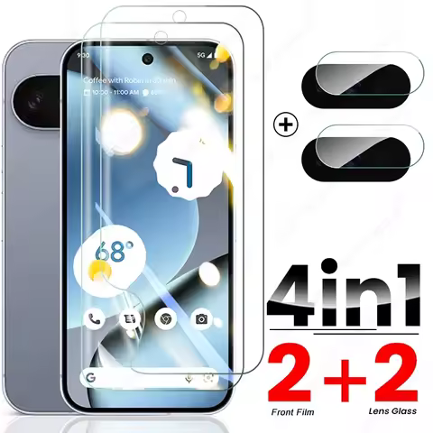 Pixel10 ProXL 4In1 Hydrogel Film For Google Pixel 10 Pro XL 5G Camera Glass Screen Protector Pixel10