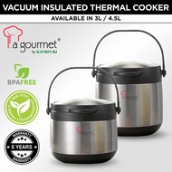 3L / 4.5L Vacuum Insulated Thermal Cooker