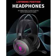 Proocam G58 Gaming Headset 7.1 Virtual 3.5mm Wired Headset RGB Light Game laptop desktop Headphone, 
