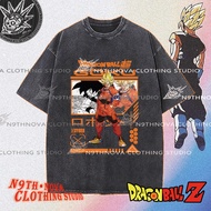 24h shipping N9THNOVA Dragon Ball,anime, Vegeta printed T-shirt, pure cotton washed T-shirt, unisex