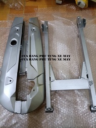 Bộ Gấp + Bọc sên Fu125 gắn Wave Alpha 110 2017 - 2022 Blade Future 125 màu xám